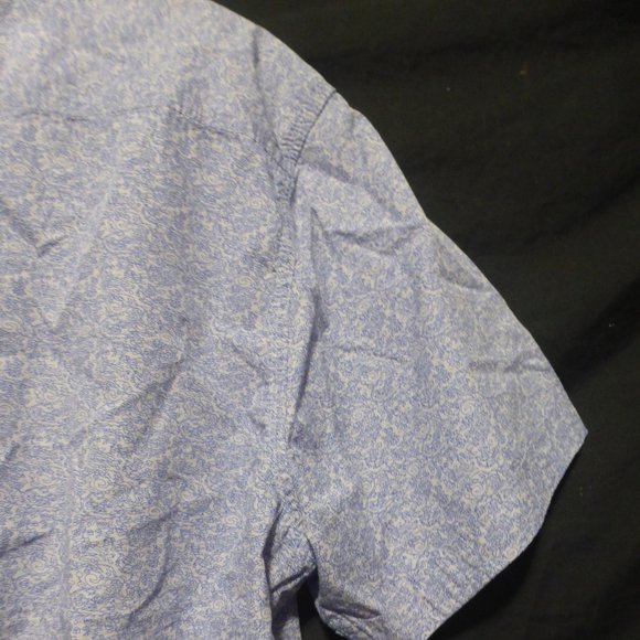 THREAD & CLOTH, large, button down short sleeve shirt with pocket, GUC - Picture 12 of 13